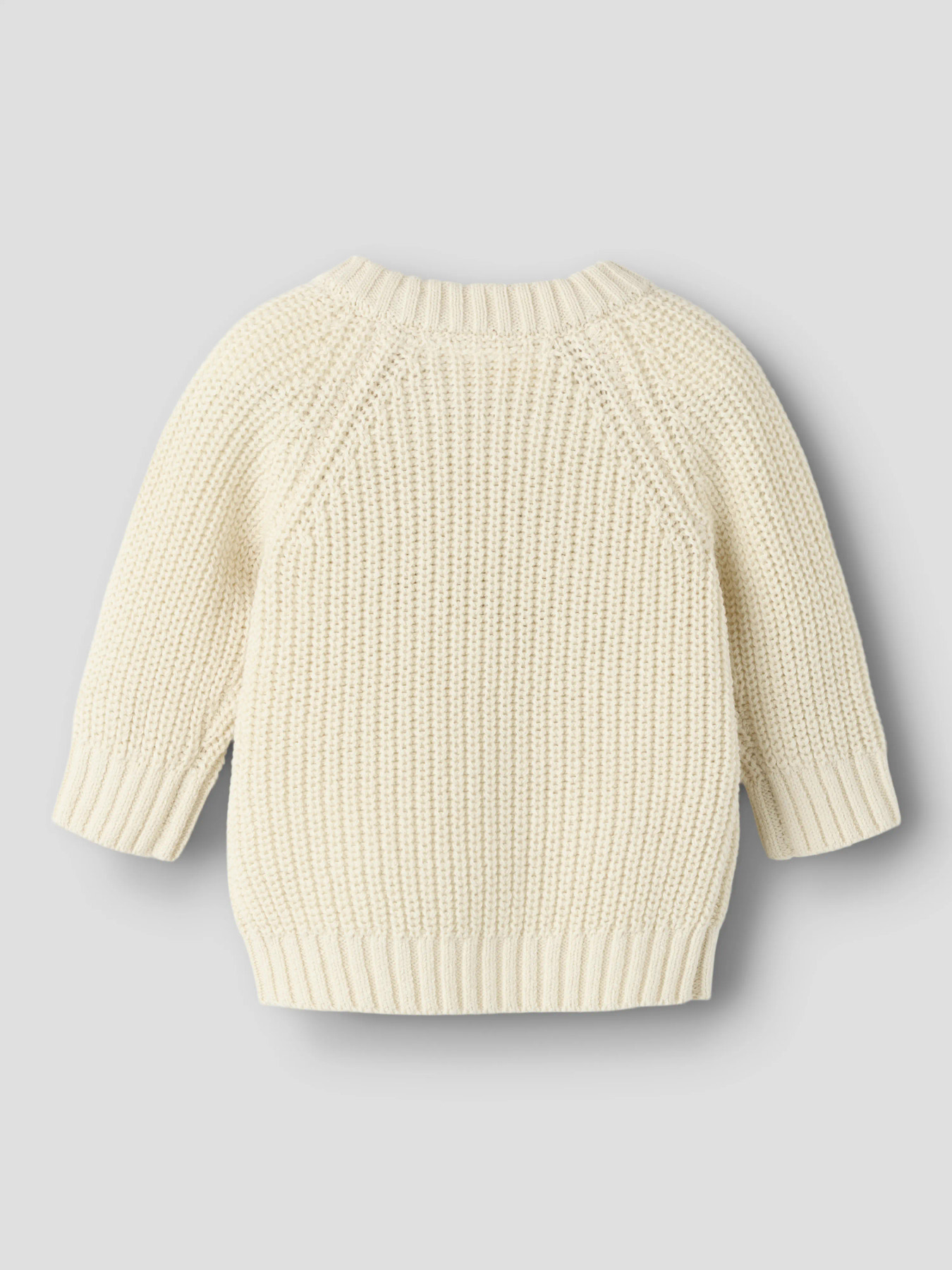 NBFEMLEN EMB LS KNIT LIL Turtledove LOVELY - 3