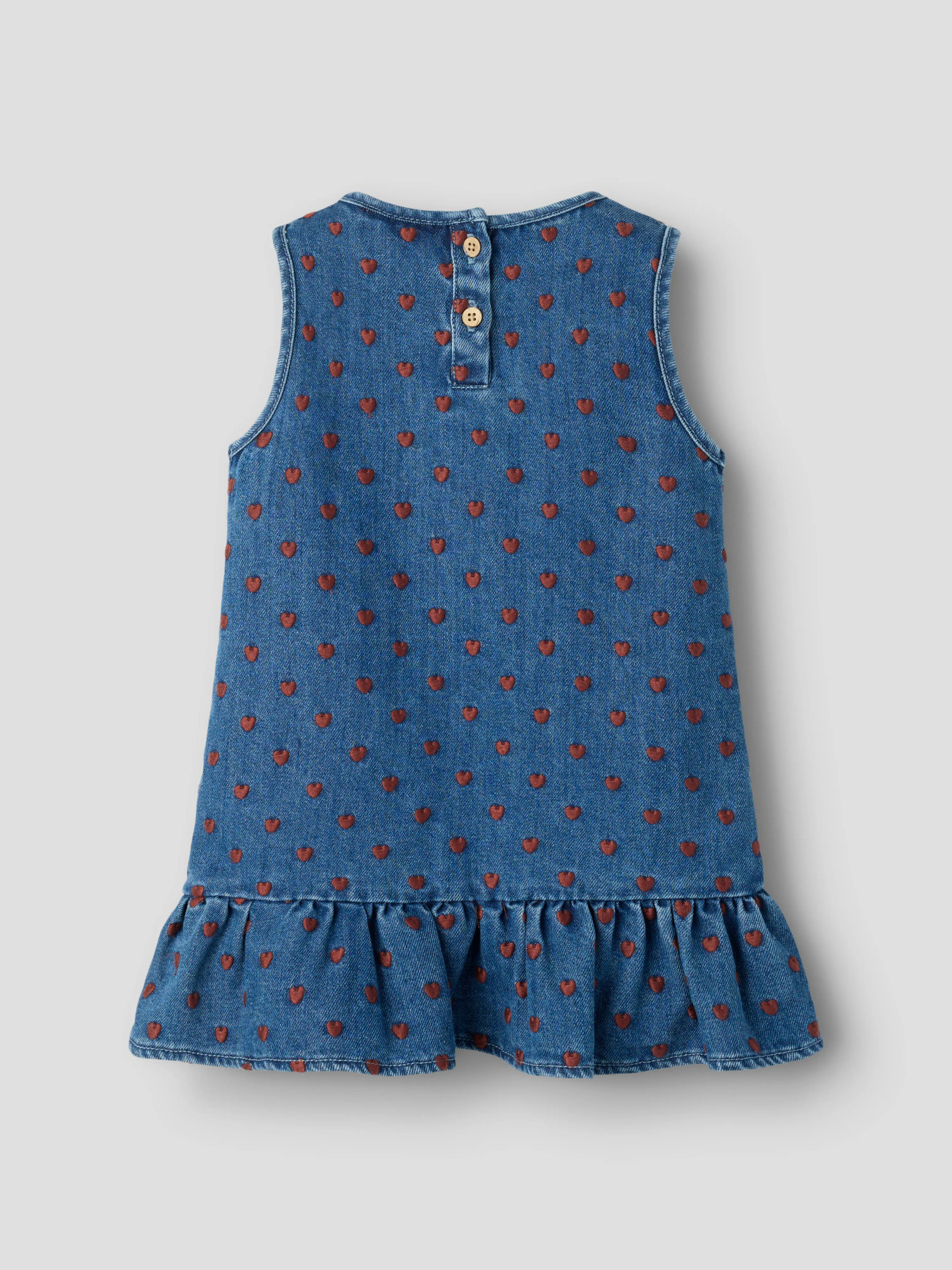 NMFLIVA LEA SPENCER 2001-SE LIL Dark Blue Denim HEARTS - 3