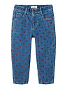 NMFLIVA LOOSE JEANS 2001-SE LIL Dark Blue Denim HEARTS