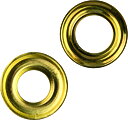 Löwe självstansande öljetter, mässing, 11 mm