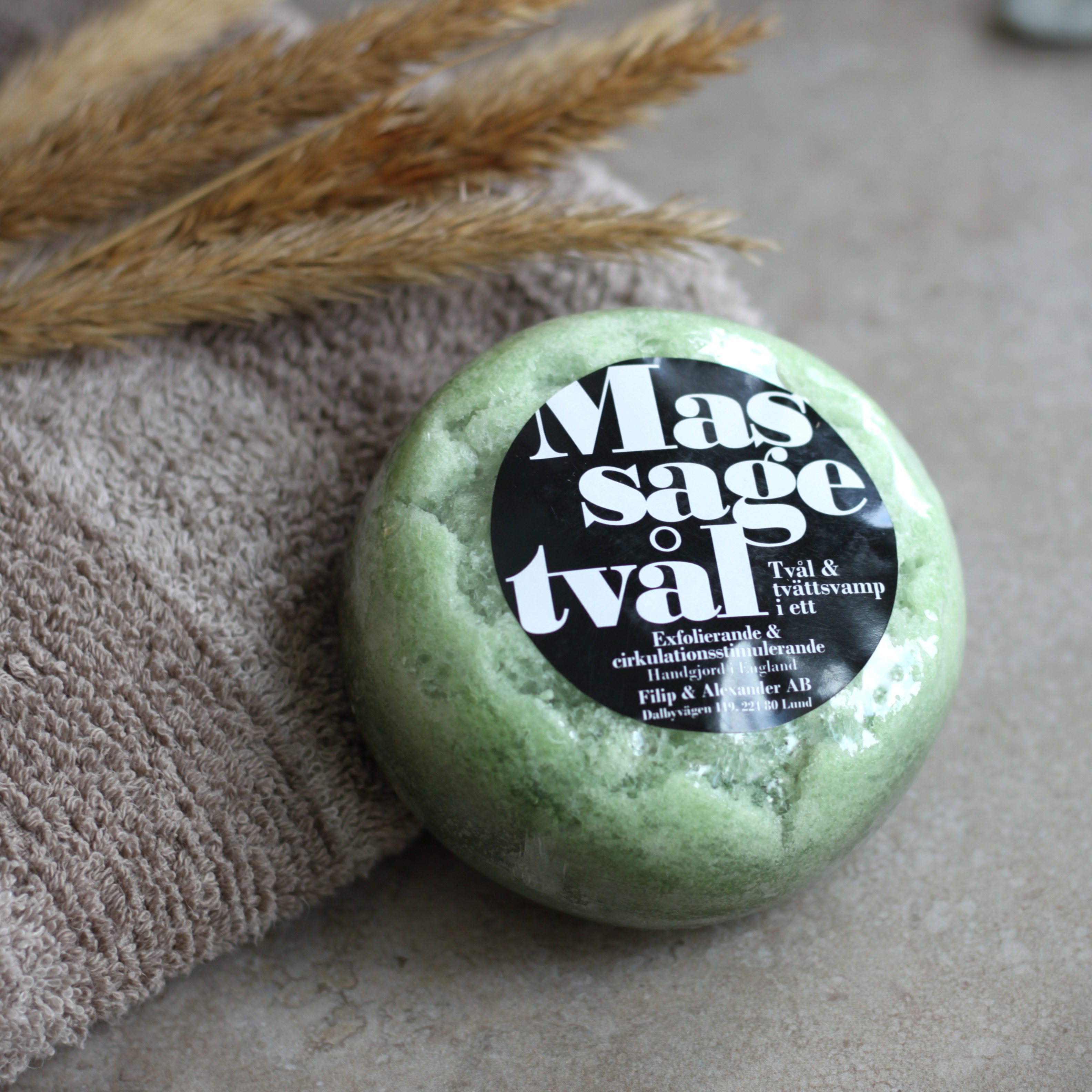 Massagetvål - Oliv