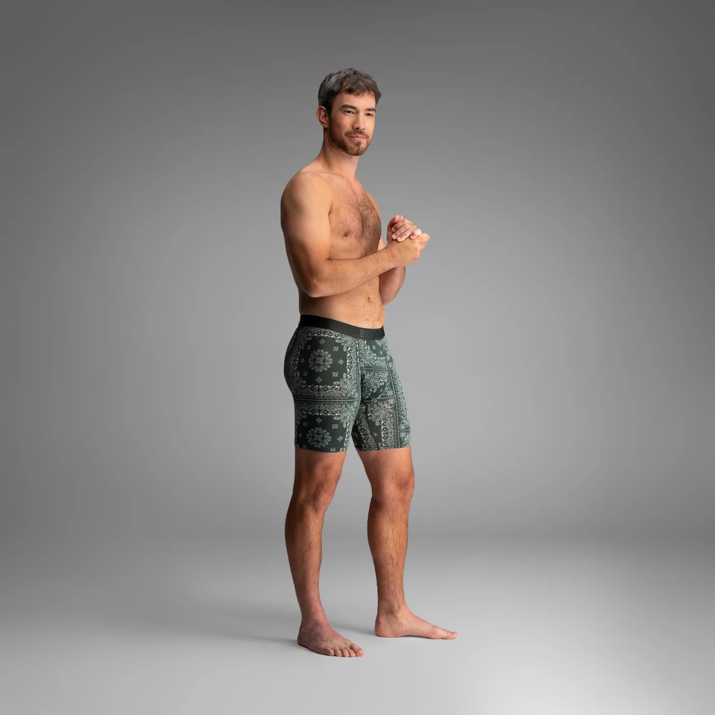 CLASSIC ICON BOXER BRIEF PRINT -  BANDANA DARKEST SPRUCE - 4
