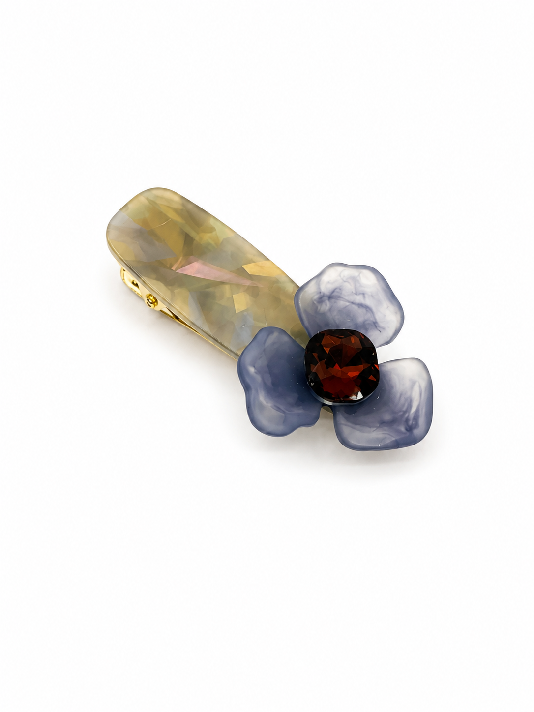 FIONA FLOWER SNAP BEIGE