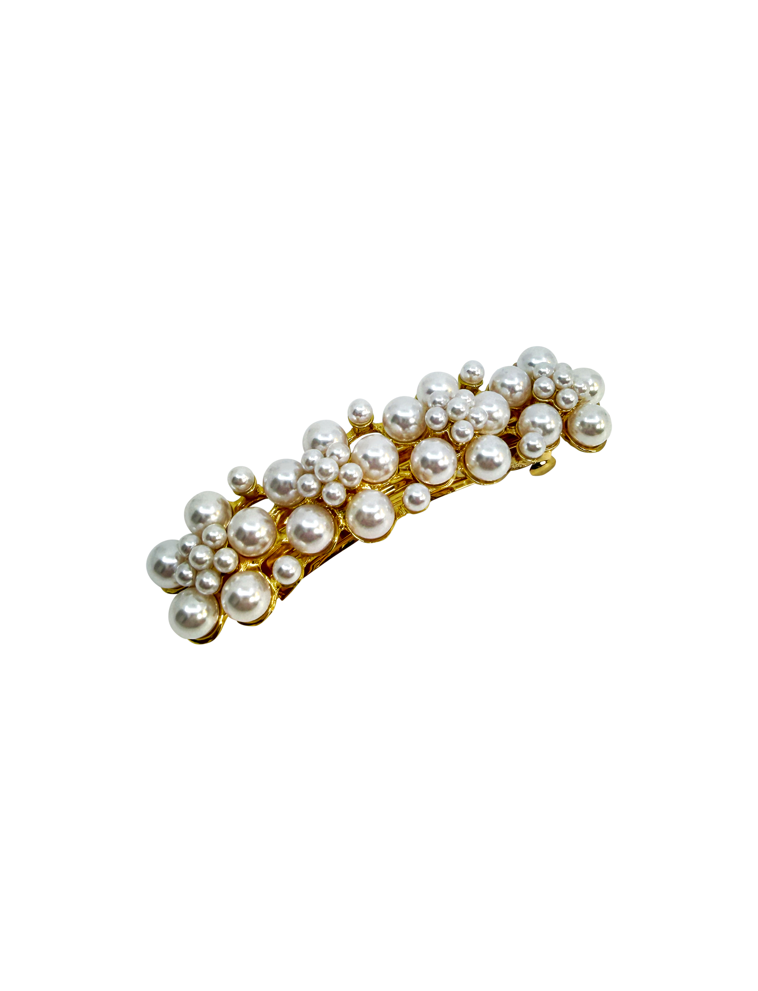 BUBBLE BARETTE PEARL