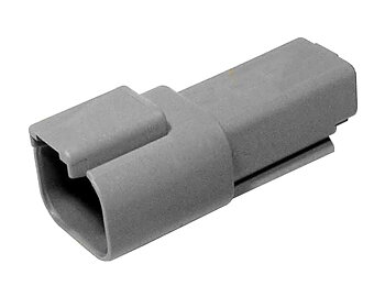 Kontakthus för hanstift (DT04) 2-pol