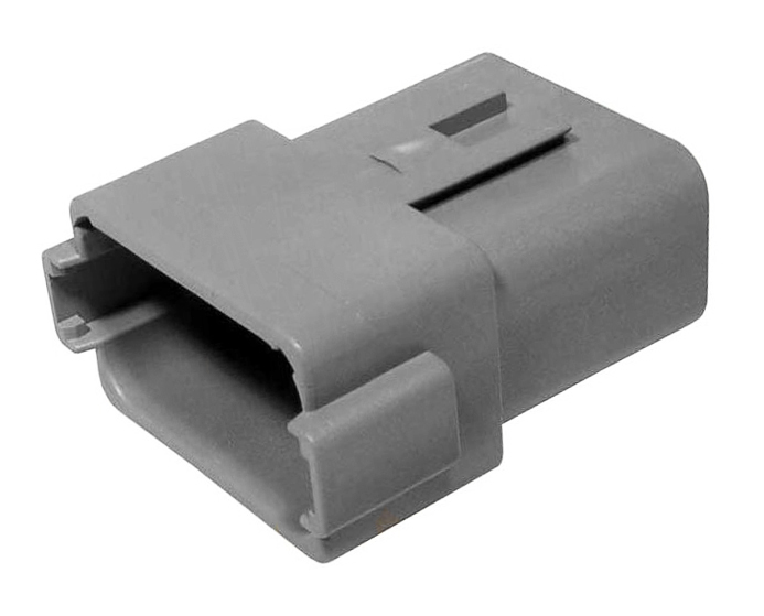 Kontakthus för hanstift (DT04) 12-pol