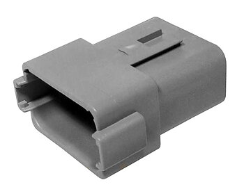 Kontakthus för hanstift (DT04) 12-pol
