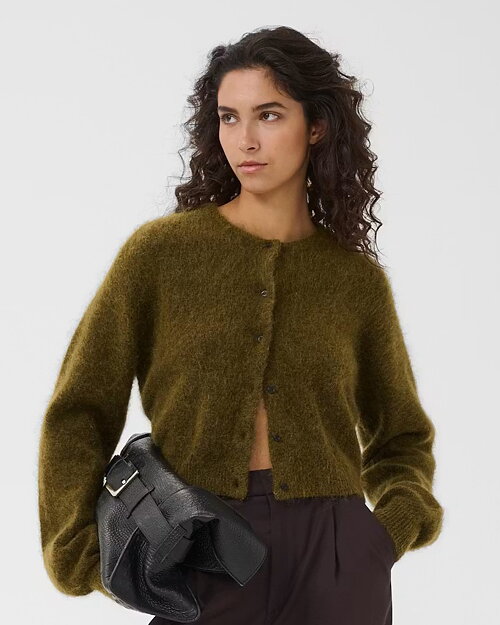 Kofta Debbie rundringad grön