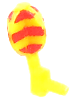 Signal disc red/yellow, 1pcs