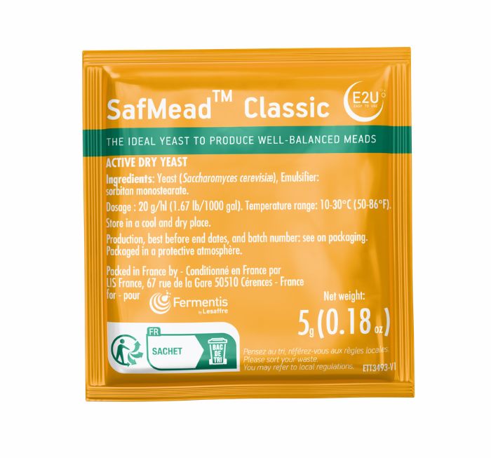 Fermentis SafMead Classic, mead yeast 5 g