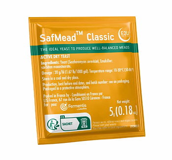 Fermentis SafMead Classic, mead yeast 5 g