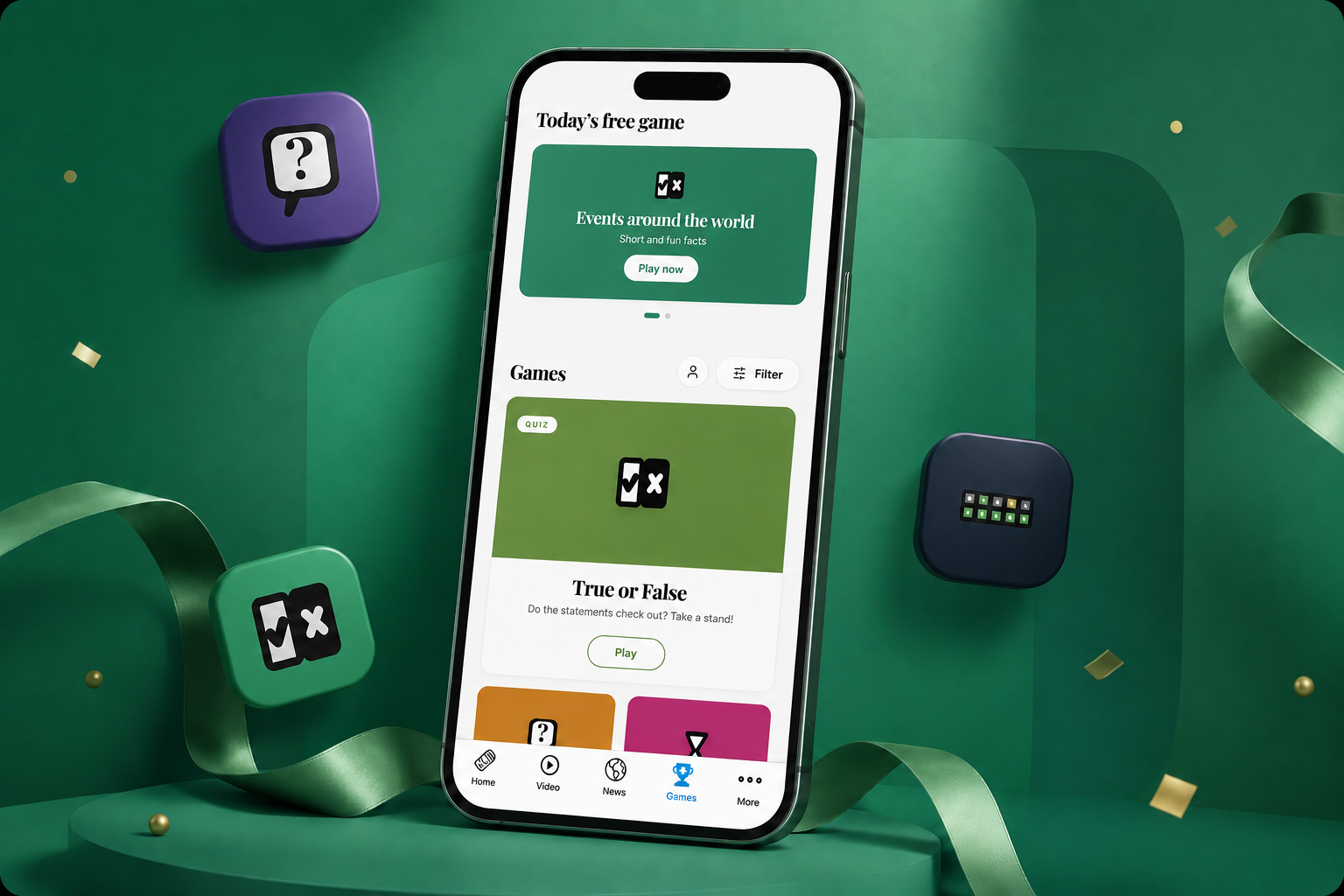 We are launching Prenly Games – games and quizzes for newspapers and magazines