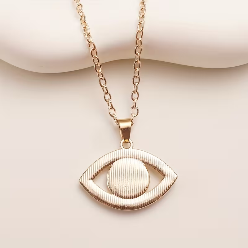 Halsband "Golden Eye" med Cubic Zirconia och i 18K Guldplätering - 5