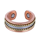 Ring i Antik Koppar med Magneter