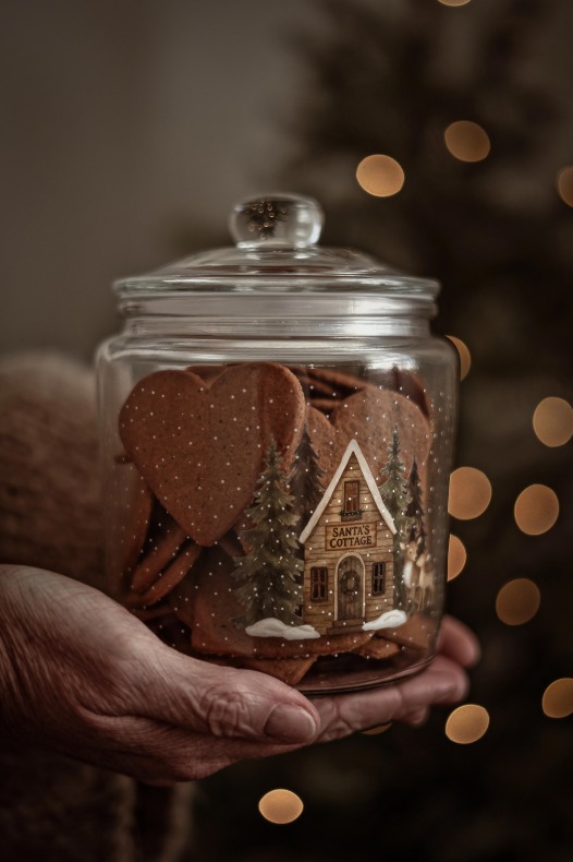 Glass jar Santas Cottage 1 liter - Majas Cottage - 4
