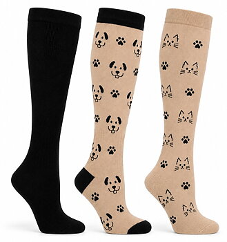 3-pakkaus Sthlm Sock co. Tukisukat koirille ja kissoille