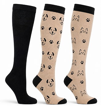 3-Pack Sthlm Sock co. Stödstrumpor Hundar & Katter