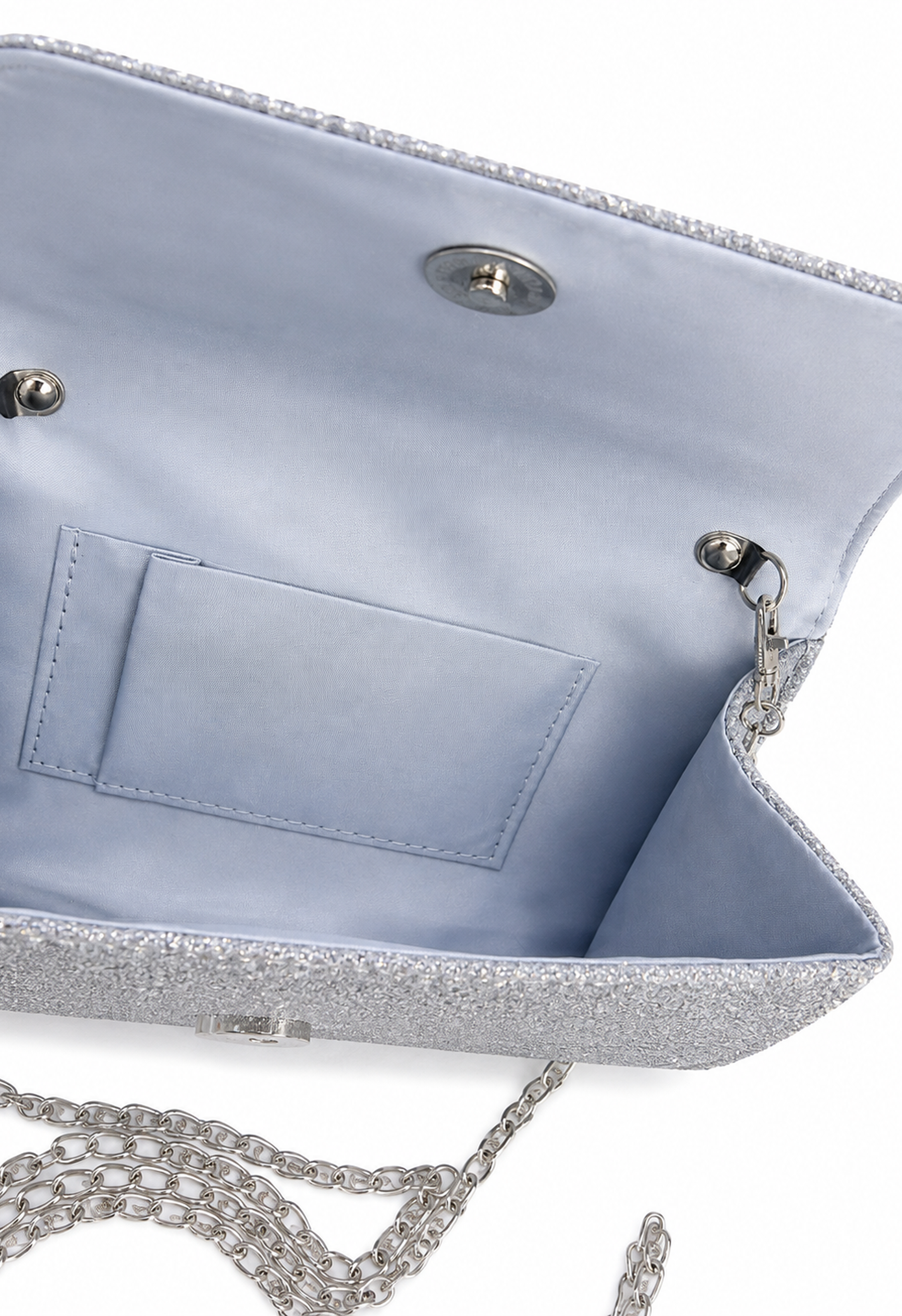 BONNY CLUTCH SILVER