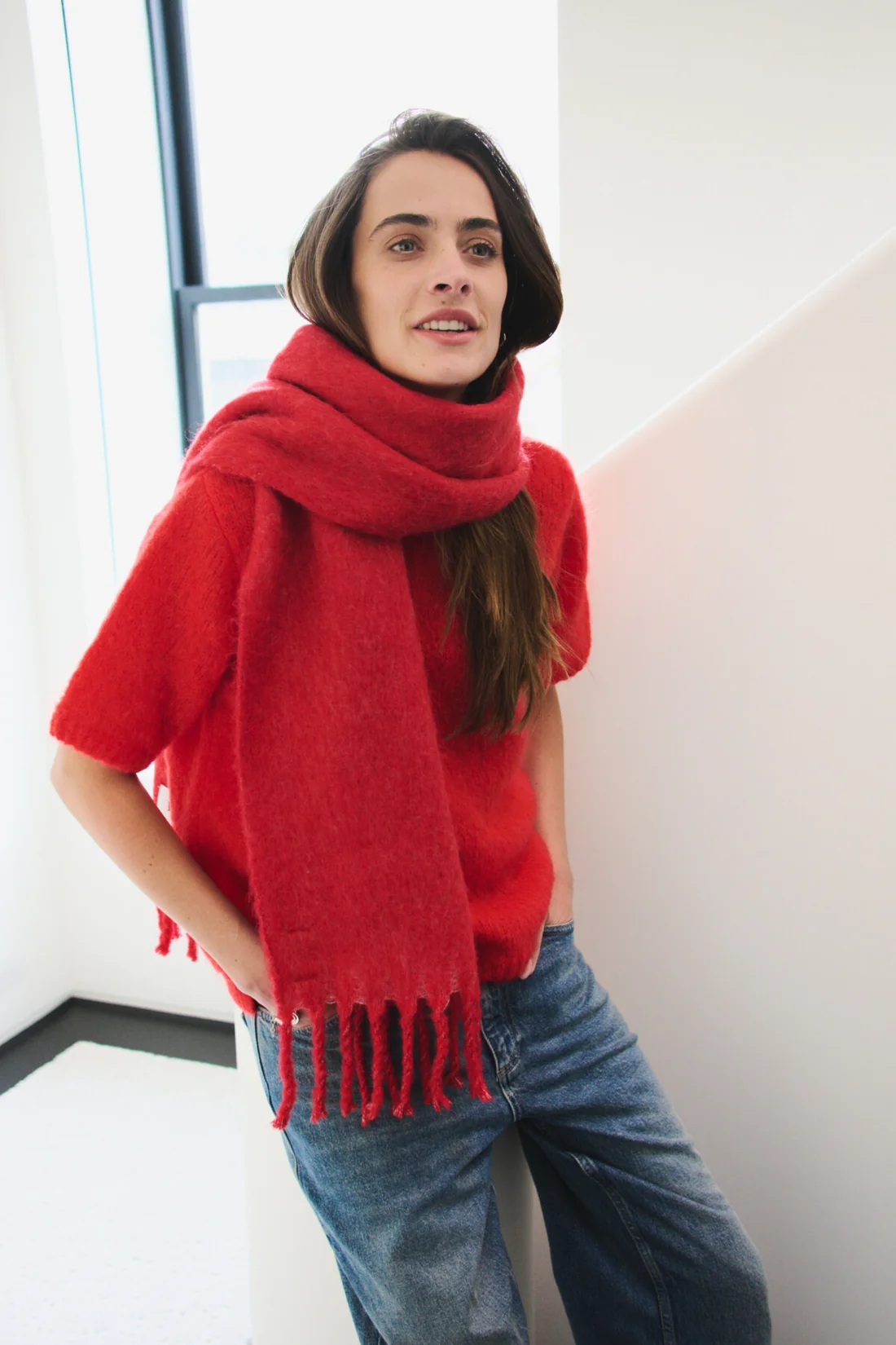 Leveté Room - Noreen 6 Pullover Red - 4