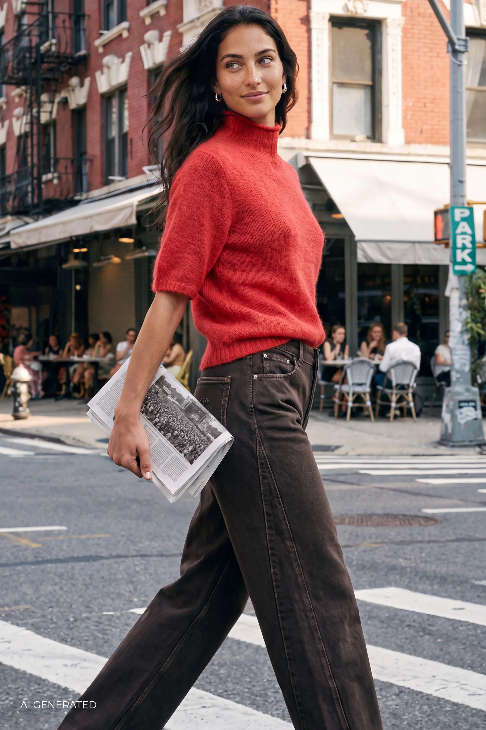 Leveté Room - Noreen 6 Pullover Red - 6