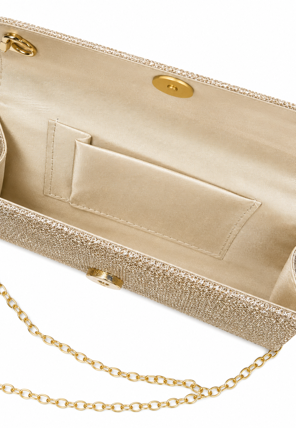 BONNY CLUTCH CHAMPAGNE