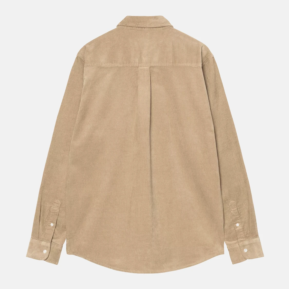 Carhartt WIP - Madison Fine Cord Long Sleeve Shirt Iroko/Wax - 5