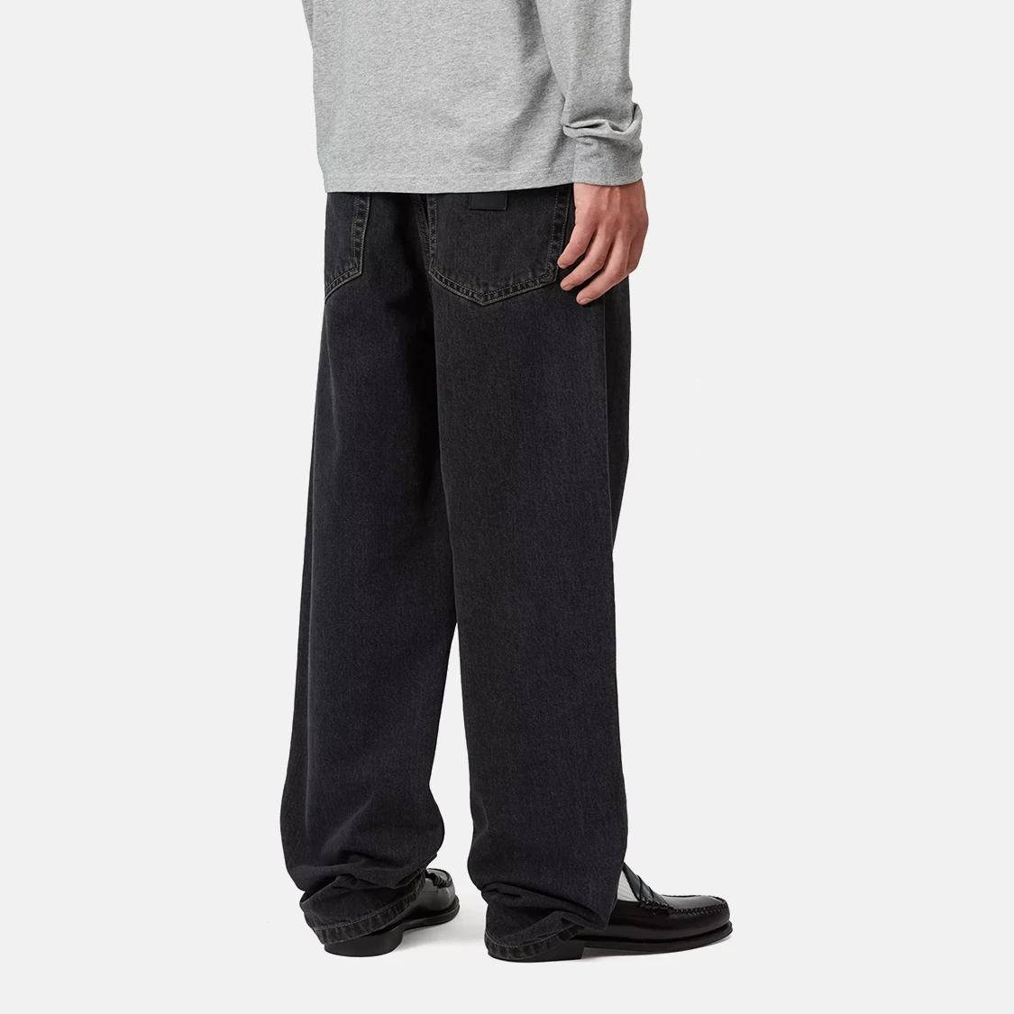 Carhartt WIP - Aaron Pant Black Stone Washed - 3