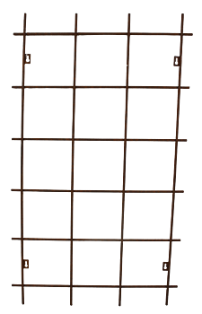 Spalje För Vägg - Rost