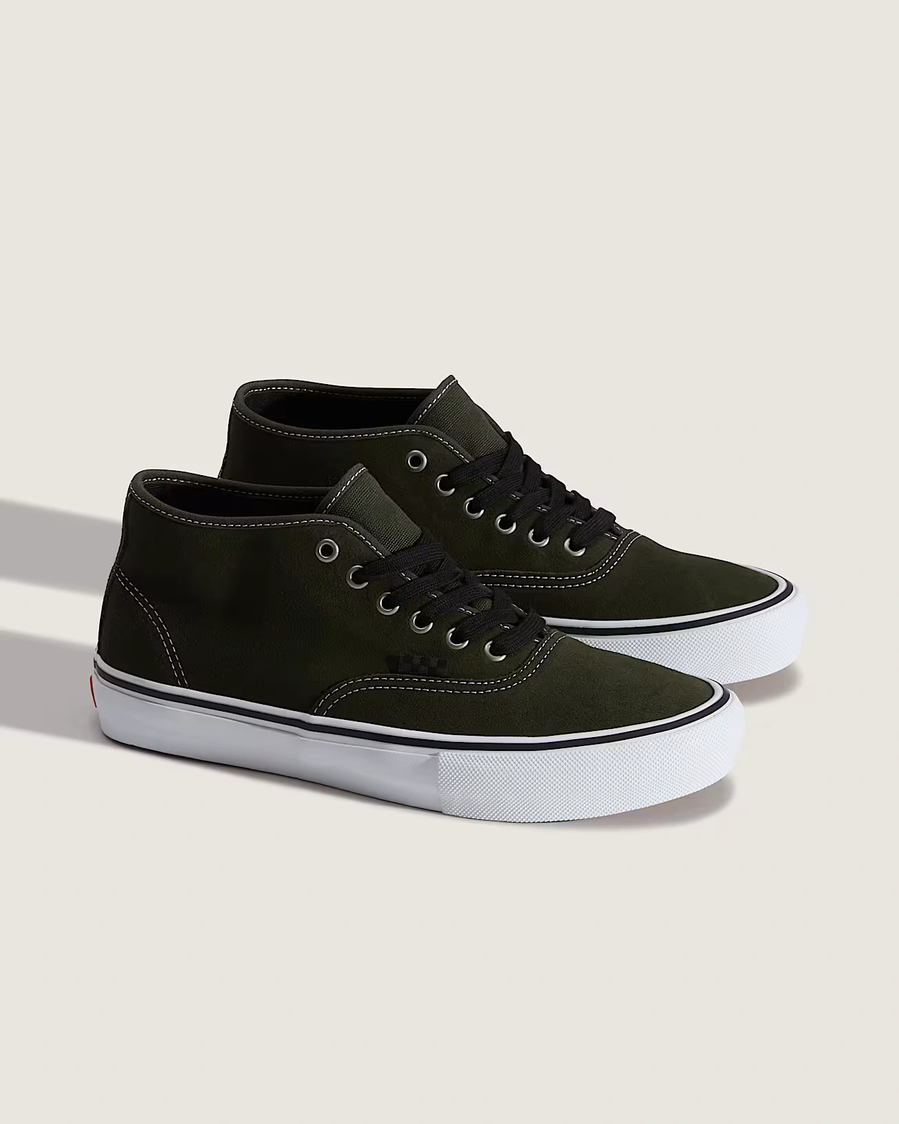 Vans Skate Authentic Mid Obsidian Fern Skatesko - 2