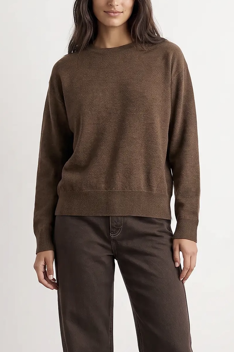 Leveté Room - Ismaila 24 Pullover Fondue Fudge