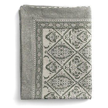 Linneduk Jaipur Moss Green