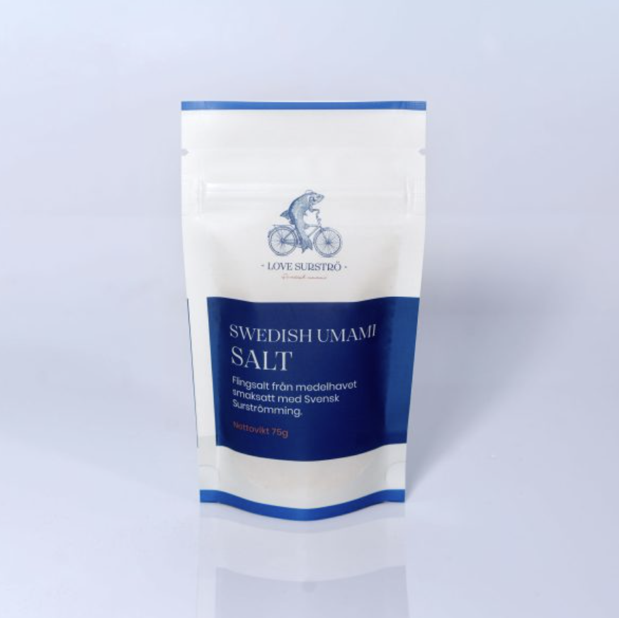 Swedish Umami Salt, flingsalt, refillpåse 75G