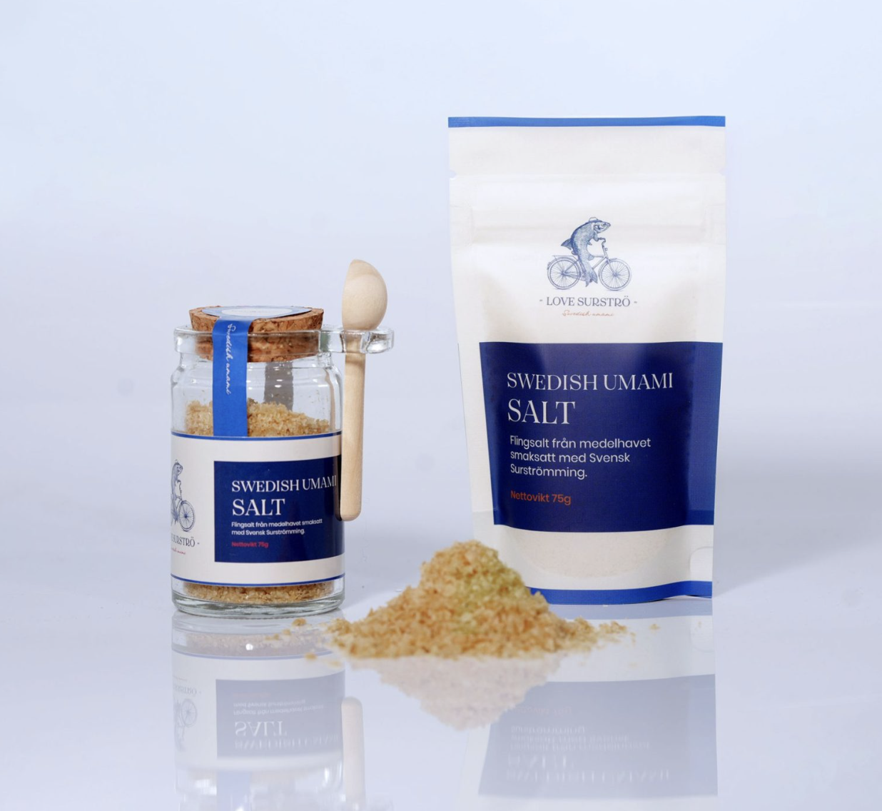 Swedish Umami Salt, flingsalt, refillpåse 75G - 3
