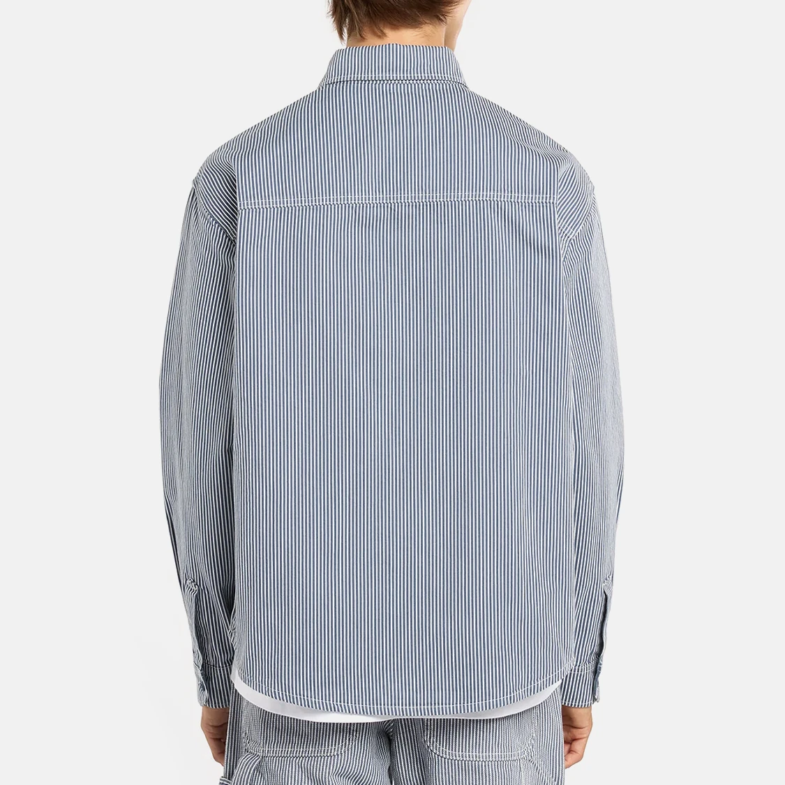 Dickies - Hickory Long Sleeve Work Shirt Retro Indigo - 2