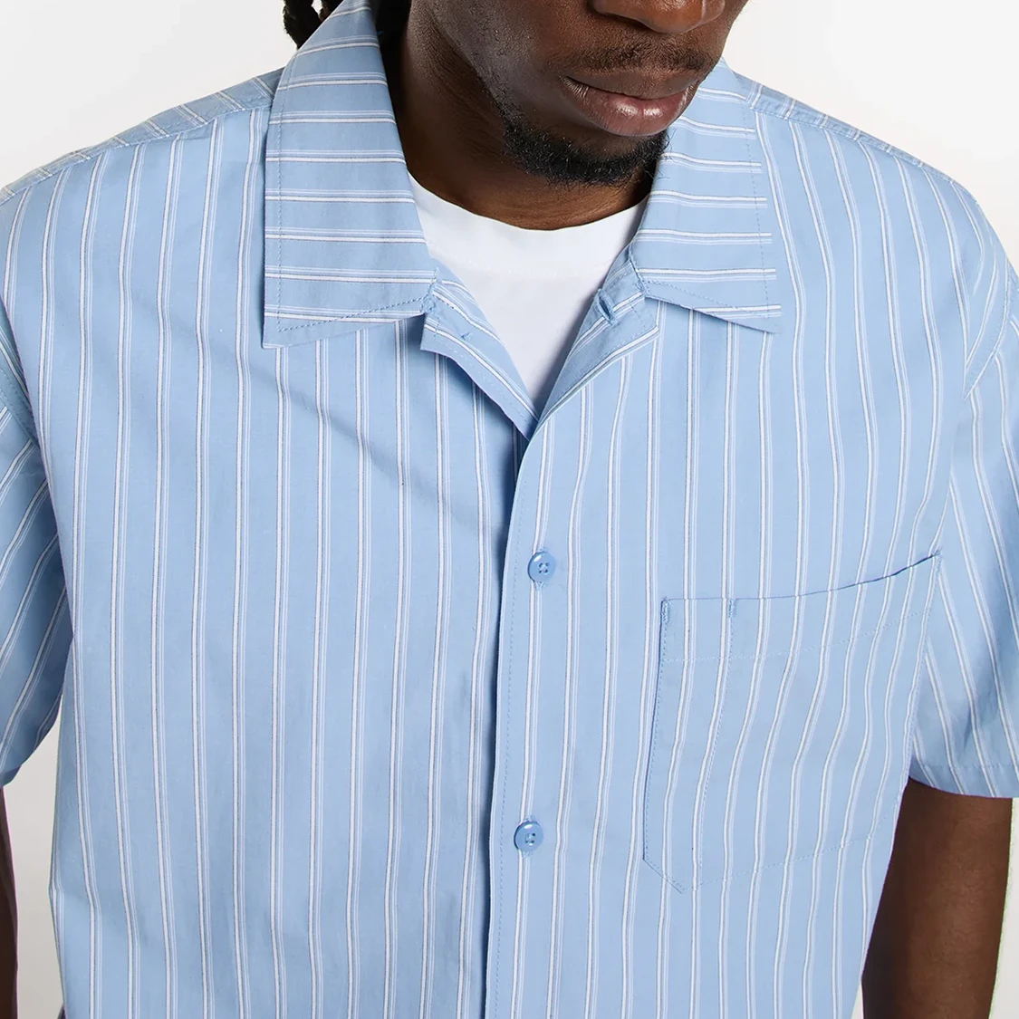 Dickies - Venedocia Stripe Shirt Endless Sky - 4