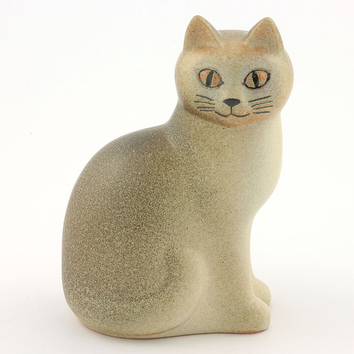 Lisa Larson (1994) Cat Måns Midi Early Production 15 cm (3)