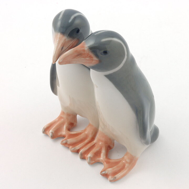 アンナ・トラップ  ２羽のペンギン  10cm  1911年  #1190