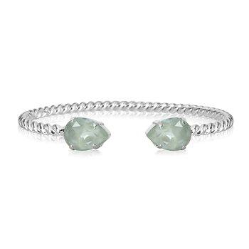 Caroline Svedbom Mini Drop armband rhodium agave 