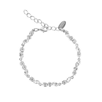 Caroline Svedbom Alelia armband rhodium crystal