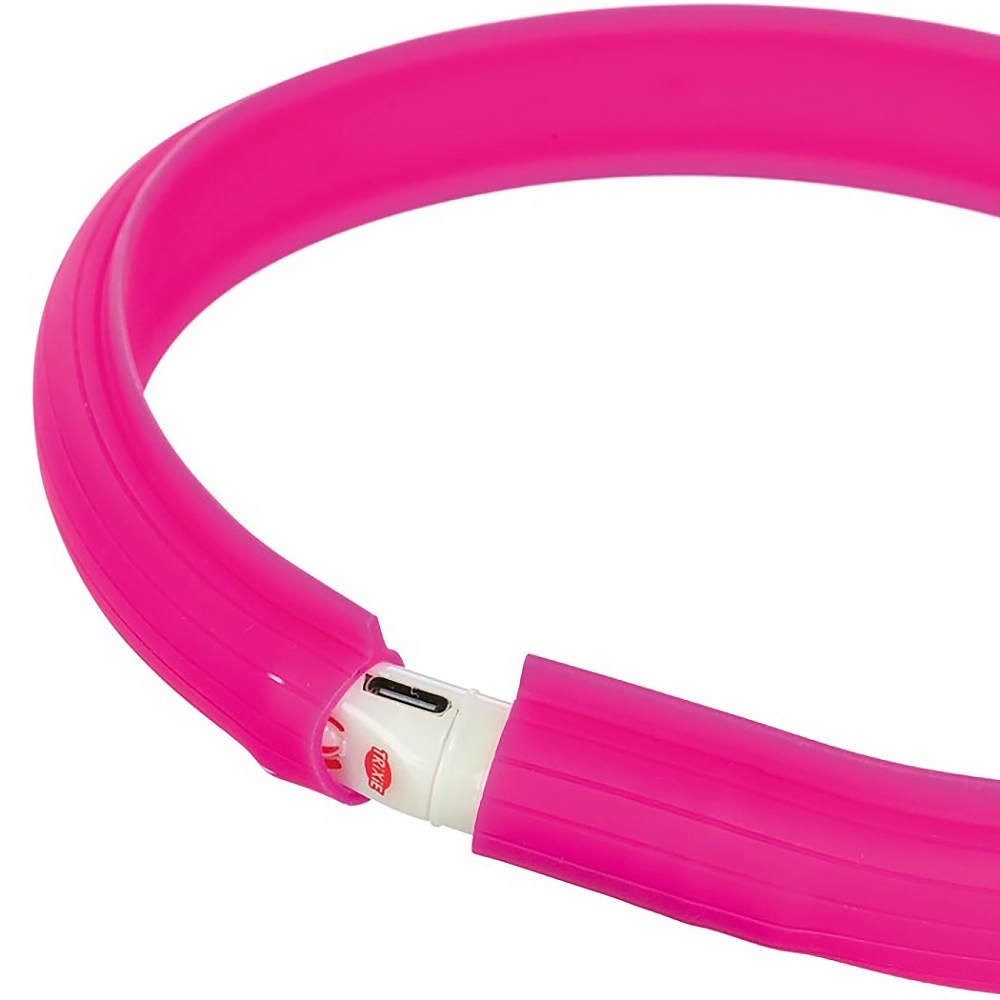 Flashing light band for long-haired dogs - 3