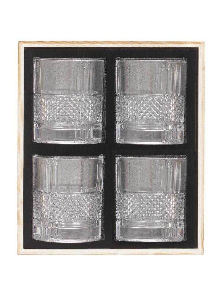   Exportera  Roterande whiskeyglas 4-pack