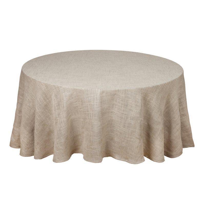 Rund duk 200 cm sand