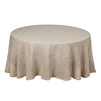 Rund duk 200 cm sand