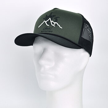 appertiff - Bakkå Horizon Trucker Cap Olive Green/Black