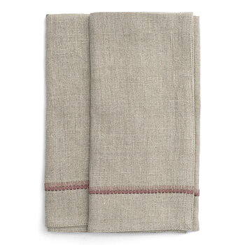 Linneservetter Embroidery Old Rose – 2 st.