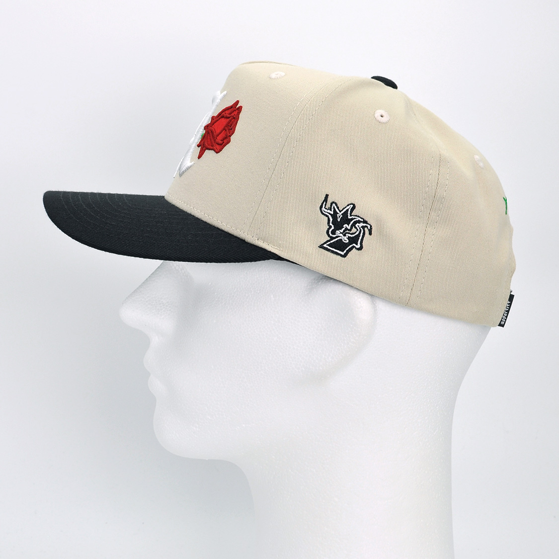 appertiff - A Rose Cap Two-Tone Bone/Black - 2