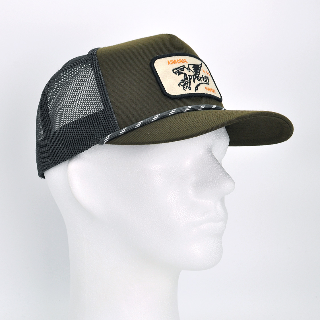 appertiff - Bold Eagle Trucker Deep Olive - 4