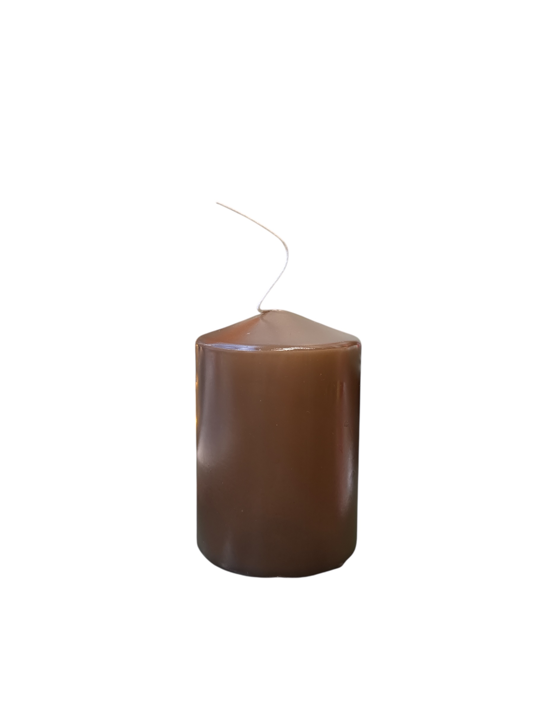 Blockljus Beige Lack 7,5x11cm