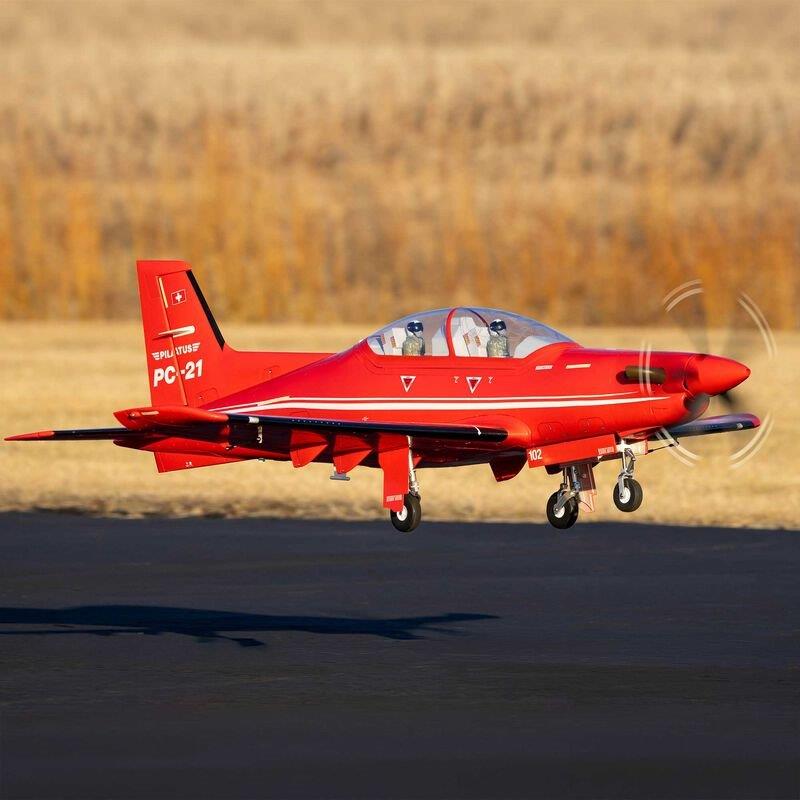E-flite Pilatus PC-21 1.3m BNF Basic with AS3X+ and SAFE Select - 8