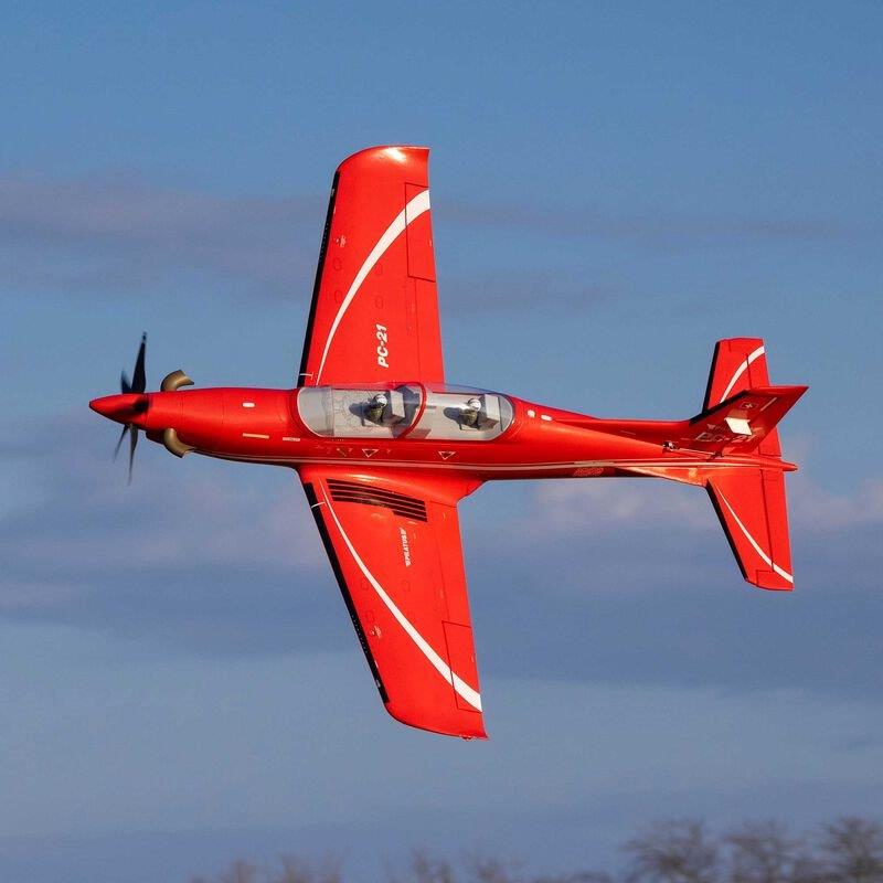 E-flite Pilatus PC-21 1.3m BNF Basic with AS3X+ and SAFE Select - 10